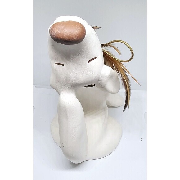 Howling Coyote Southwestern Native American Feather Southwest Decor Figure - Picture 10 of 11